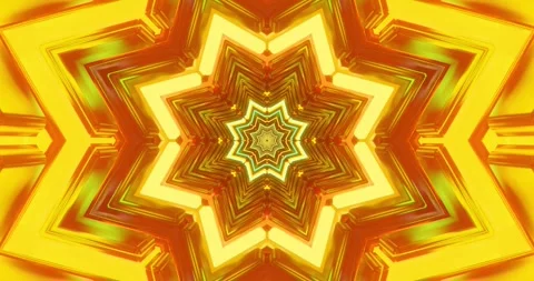 Seamless looping vj loop screensaver featuring a vibrant star pattern with .. Stock Footage 315218433