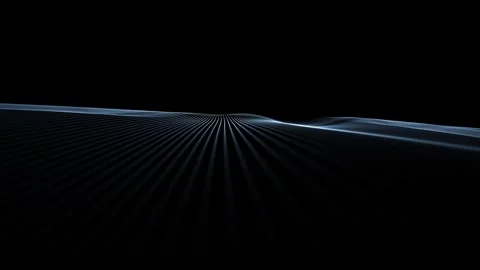 Seamless looping wavy lines animation backgrounds Stock Footage 338104897