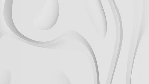 Seamless looping white design background in abstract modern style (4K) Video stock 107782443