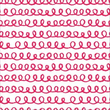 Seamless loops pattern Stock Illustration