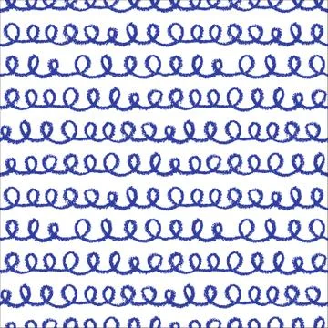 Seamless loops pattern Illustrazione stock