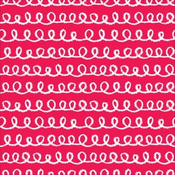 Seamless loops pattern Illustrazione stock