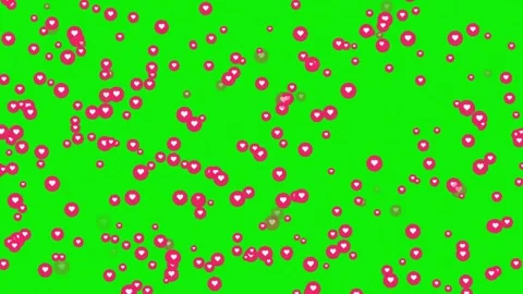 Seamless lot animation on chroma key green screen background featuring dynamic Stock-Footage 337047550