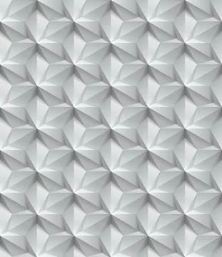 Seamless, luxury background, wallpaper, pattern - white gray edition Stock Illustration