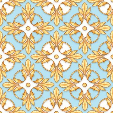 Seamless luxury pattern Stock Illustration