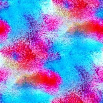Seamless macro texture red purple  watercolors with brush stroke Illustrazione stock