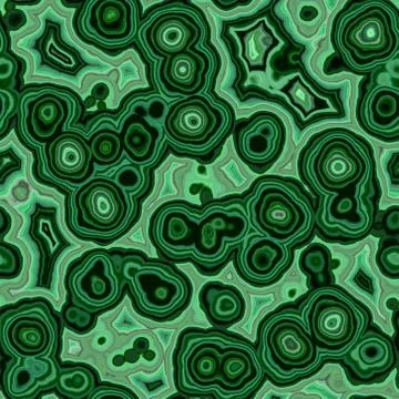 Seamless malachite pattern 스톡 일러스트