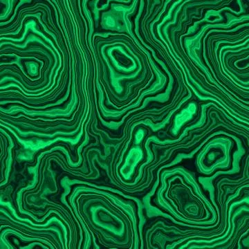 Seamless malachite pattern Stock Illustration
