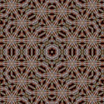 Seamless Mandala design pattern for textile Stock Photos