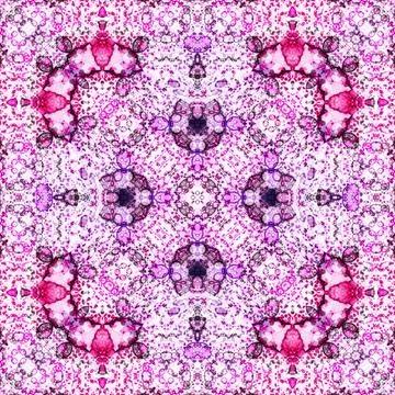 Seamless mandala pattern. Art mandala texture Foto stock