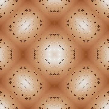 Seamless mandala pattern. Square woven texture Stock Illustration