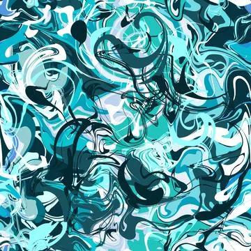 Seamless marble texture pattern Stock Illustration