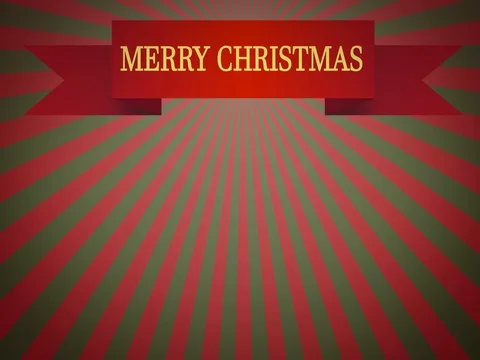 Seamless merry christmas background Stock Footage 81021339