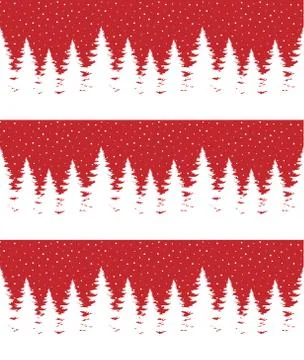 Seamless Merry Christmas pattern with deers, winter abstraction. Forest backg Stock Illustration