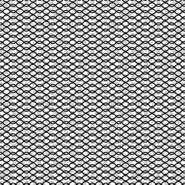 Seamless mesh background of ovals of different sizes for design, print Stock Photos