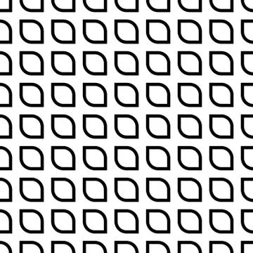 Seamless mesh, grid, cage pattern. Truchet tiled background. Geometric backdr Stock Illustration