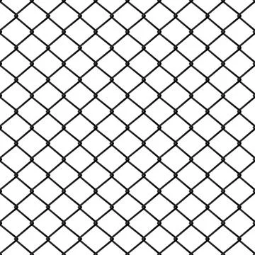 Seamless metal mesh, vector illustration. 库存插图