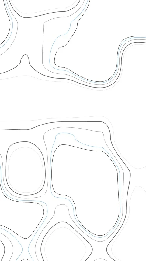 Seamless minimal contour line loop on white background, clean topographic m.. Stock Footage 339877981