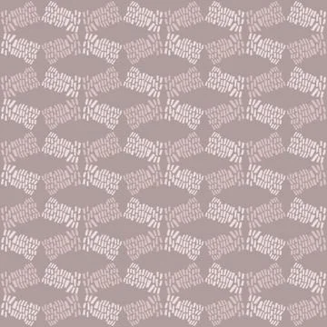 Seamless minimal geo shape pattern design. Neutral pastel color in fresh paper Illustrazione stock