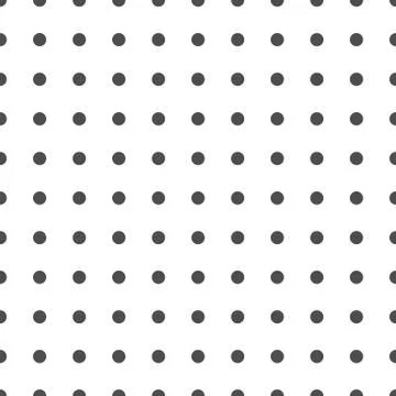 Seamless Minimal round shape dot abstract background pattern. Vector illustra Stock Illustration