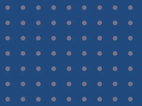 Seamless Minimalist Geometric Pattern with Lavender Polka Dots on a Dark Na.. Illustrazione stock