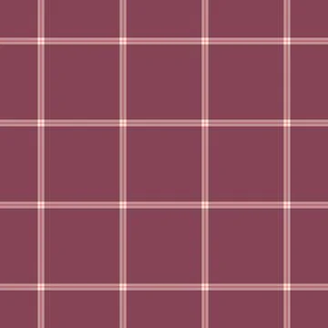 Seamless, minimalist pattern of maroon squares divided by subtle grid lines.  Stock Illustration