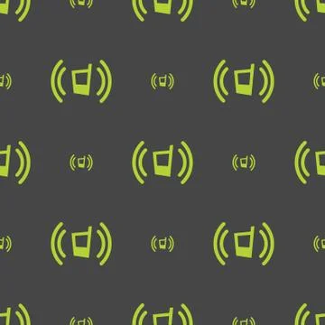 Seamless mobile phones pattern Stock Illustration