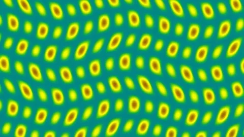 Seamless modern abstract geometric orange and black wave pattern background Stock Footage 342207145