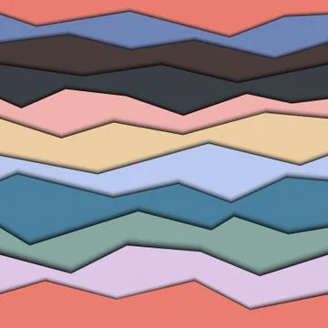 Seamless modern abstract geometric pattern Stock Illustration