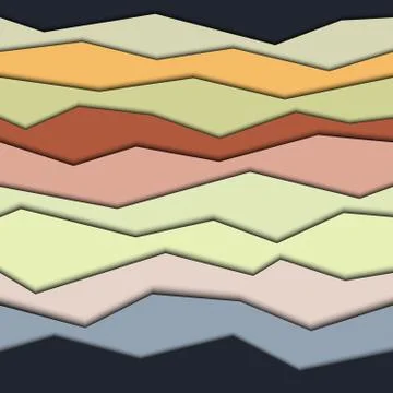 Seamless modern geometric pattern Stock Illustration