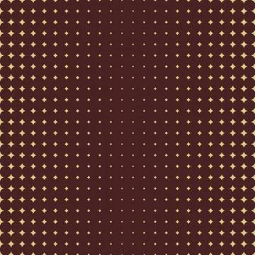 Seamless Modern Pattern With Stars Illustrazione stock