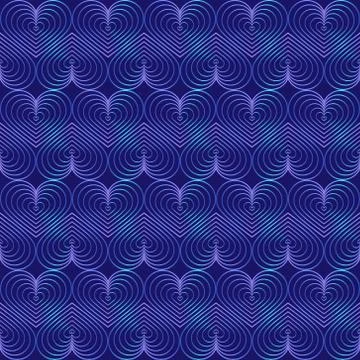 Seamless modern pattern. In vintage art deco style. Trend 2020. Isolated grad 스톡 일러스트