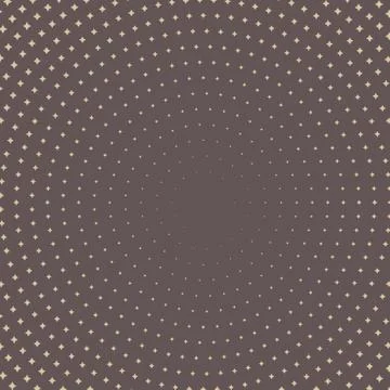 Seamless Modern Vector Pattern With Dots Illustrazione stock