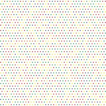 Seamless Modern Vector Pattern With Dots Illustrazione stock
