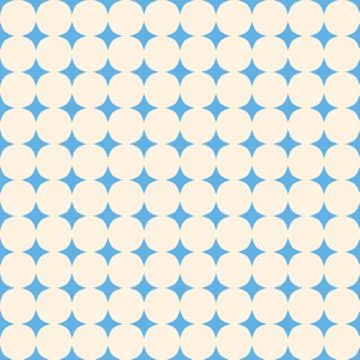Seamless Modern Vector Pattern With Dots Stock Illustration