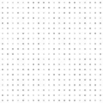 Seamless Modern Vector Pattern With Dots Illustrazione stock