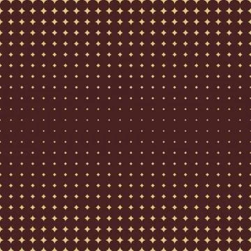 Seamless Modern Vector Pattern With Dots 库存插图