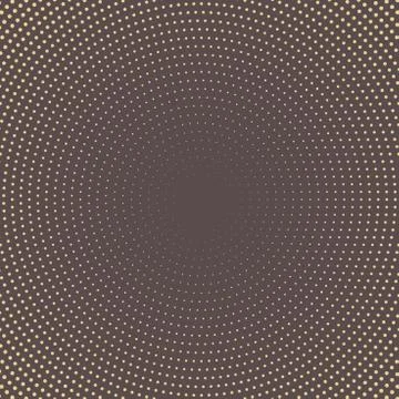 Seamless Modern Vector Pattern With Dots Stock Illustration