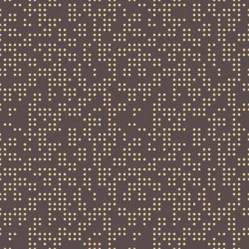 Seamless Modern Vector Pattern With Dots Stock Illustration