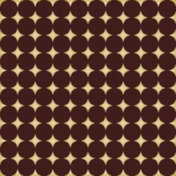 Seamless Modern Vector Pattern With Stars 스톡 일러스트