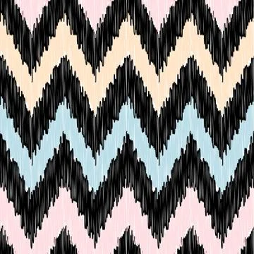 Seamless modern zigzag background pattern Ilustración de archivo
