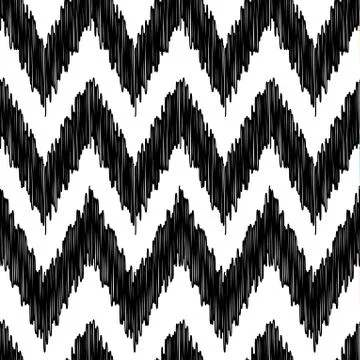 Seamless modern zigzag background pattern Stock Illustration
