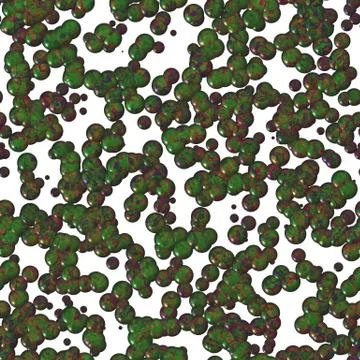 Seamless molecular pattern Stock Illustration