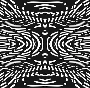 Seamless monochromatic pattern or background Illustrazione stock