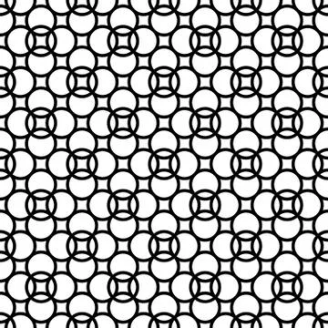 Seamless monochromatic pattern. Repeatable background. Vector. Stock Illustration