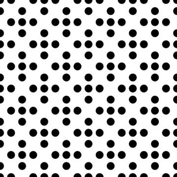 Seamless monochromatic pattern. Repeatable background. Vector. Stock Illustration