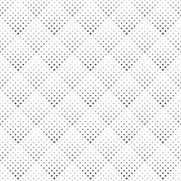 Seamless monochrome abstract diagonal square pattern background design Stock Illustration