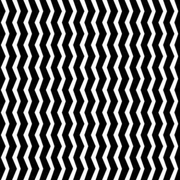 Seamless monochrome abstract pattern on a white background. High-quality vect Stock Illustration