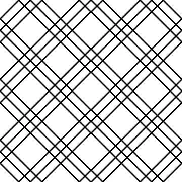 Seamless monochrome background, squarish pattern. Vector art. Stock Illustration