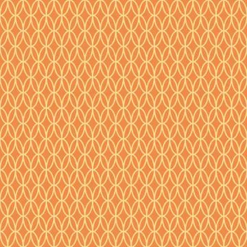 Seamless monochrome circle pattern design. circular grid decorative illustrat Stock Illustration